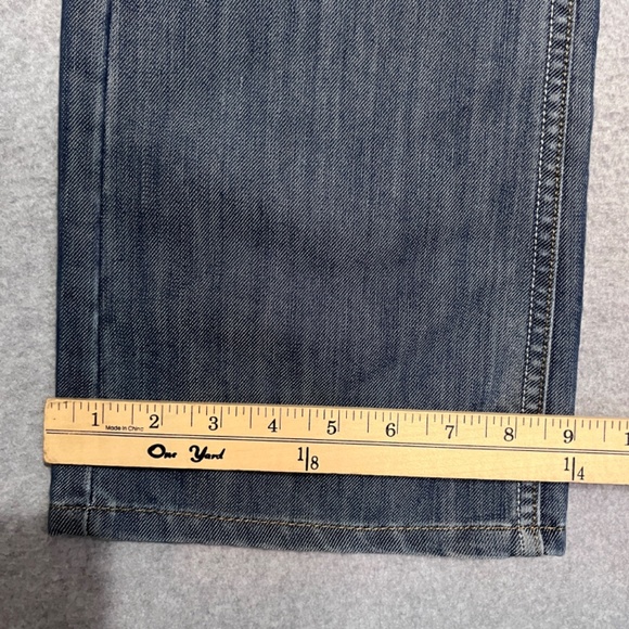 Levis Jeans Mens 32X30 Blue 527 Bootcut Low Rise Faded Medium Wash Denim - Picture 6 of 10